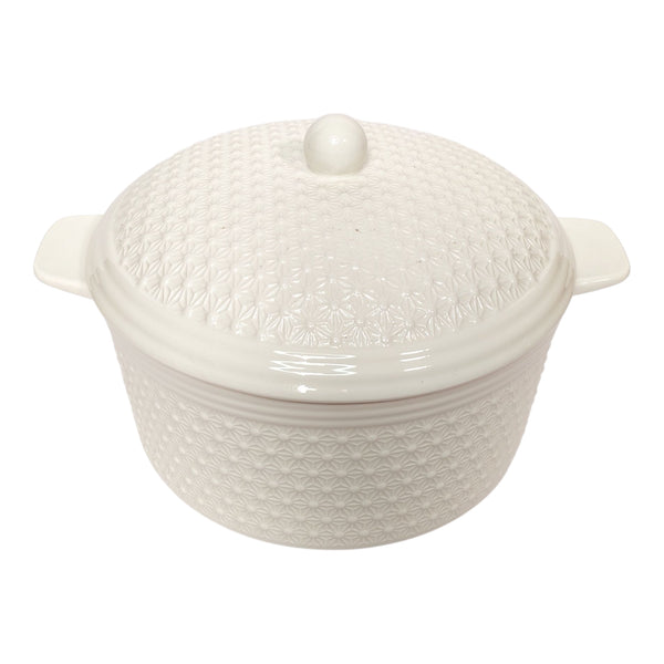 OLLA PORCELANA BLANCA 30X24X20 MULTIMENAJE