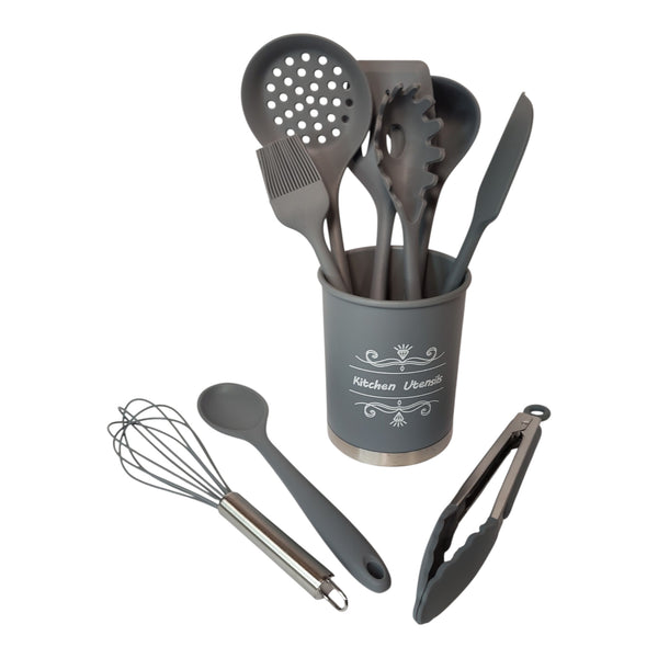 UTENSILIOS COCINA SILICONA 10PZAS. MULTIMENAJE