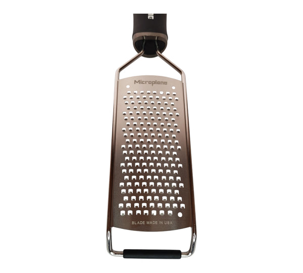 RALLADOR GRUESO QUESO VERDURAS NEGRO GOURMET MICROPLANE