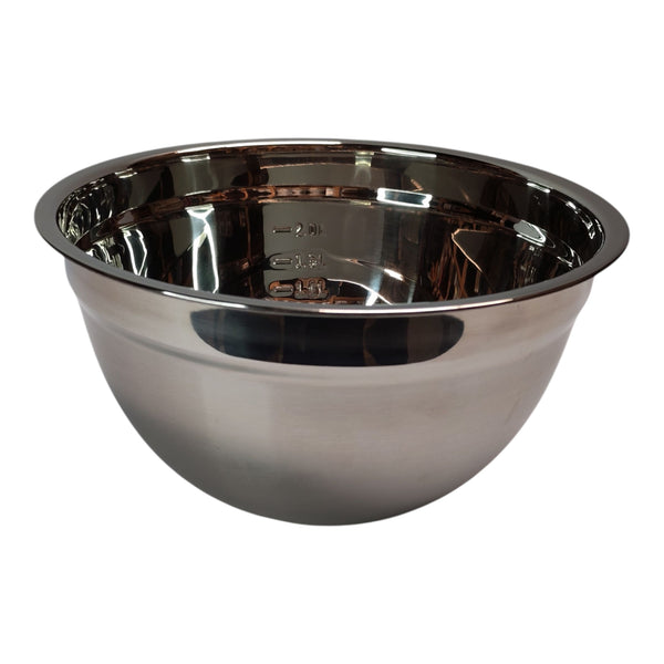 BOWL INOX. CON MEDIDAS 24X13CM MULTIMENAJE