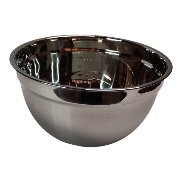 BOWL INOX. CON MEDIDAS 26X14,5CM MULTIMENAJE