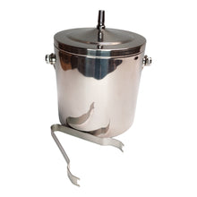 HIELERA TERMICA INOX. CON TAPA Y PINZA 1,5LT MULTIMENAJE