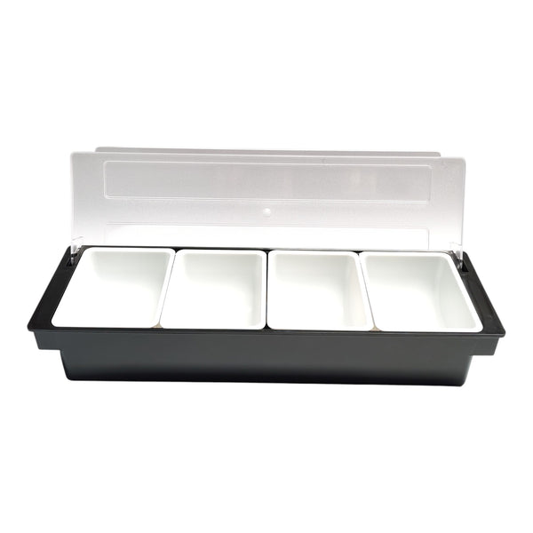 DISPENSADOR CONDIMENTOS BAR 4 DIVISIONES MULTIMENAJE