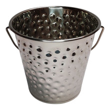 BALDE HIELO INOX. MARTILLADO 16X17,5CM MULTIMENAJE