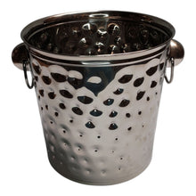 BALDE HIELO INOX. MARTILLADO 20,5X21,5CM MULTIMENAJE