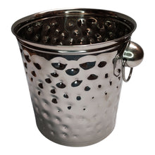 BALDE HIELO INOX. MARTILLADO 20,5X21,5CM MULTIMENAJE