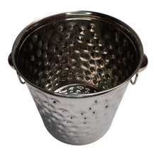 BALDE HIELO INOX. MARTILLADO 20,5X21,5CM MULTIMENAJE