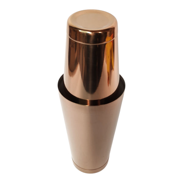 COCTELERA INOX. COLOR COBRE BOSTON 700ML MULTIMENAJE