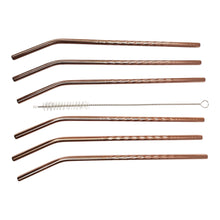 BOMBILLA INOX. COLOR COBRE 6 PZAS. MULTIMENAJE