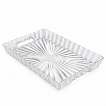 Bandeja Rectangular Poliestireno Transparente 45,5x30 cm - Uz