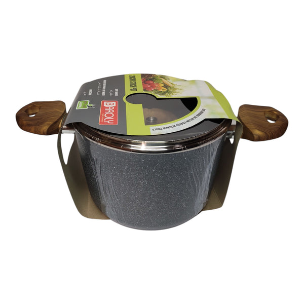 CACEROLLA INDUCCION GRANITO 20CM BAROLY