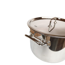 CACEROLA ALTA INOX. 35X22 CM 21LT MULTIMENAJE