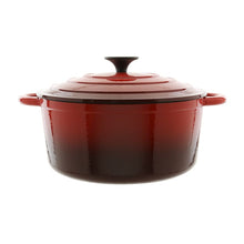 CACEROLA HIERRO FUNDIDO ESMALTADA ROJA MULTIMENAJE