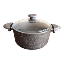 BATERIA INDUCCION ANTIADERENTE GRANITO GRIS 9 PZS. OMS