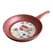 BATERIA INDUCCION ANTIADERENTE GRANITO ROJA 9 PZS. OMS