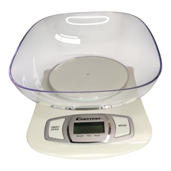 BALANZA CON RECIPIENTE DIGITAL 5K CONSTANT MULTIMENAJE