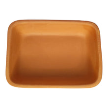 PLATO RECTANGULAR ARCILLA NATURAL 16,5X12X4,5 VIAPOT