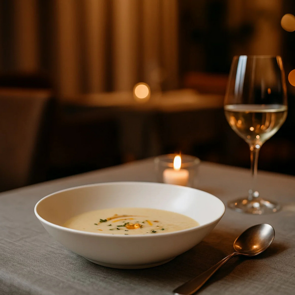 Bowl Porcelana Blanco 22,5x7cm - Hallen