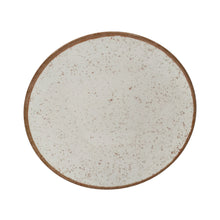 PLATO PRESENTACION PORCELANA 28 CM RUSTICO MARRON TRAMONTINA