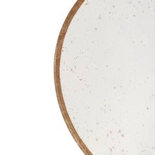 PLATO PRESENTACION PORCELANA 28 CM RUSTICO MARRON TRAMONTINA