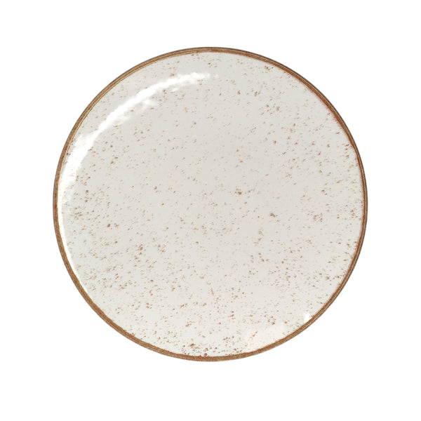 PLATO ENTRADA PORCELANA 21 CM RUSTICO MARRON TRAMONTINA