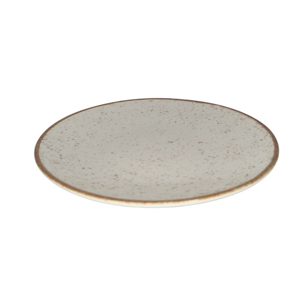 PLATO ENTRADA PORCELANA 21 CM RUSTICO MARRON TRAMONTINA