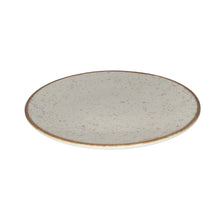 PLATO ENTRADA PORCELANA 21 CM RUSTICO MARRON TRAMONTINA