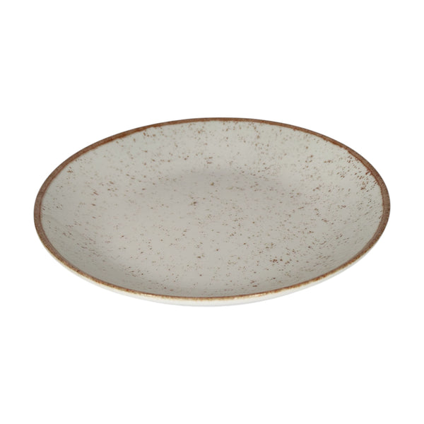 PLATO HONDO PORCELNA 22 CM RUSTICO MARRON TRAMONTINA