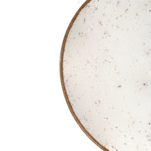 PLATO BASE PORCELANA 25 CM RUSTICO MARRON TRAMONTINA