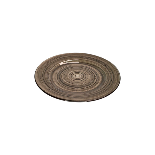 PLATO PAN PORCELANA CAFE GRISACEO 18CM MULTIMENAJE
