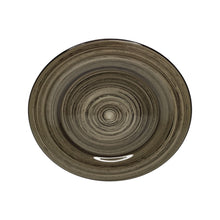 PLATO PRINCIPAL PORCELANA CAFE GRISACEO 23CM MULTIMENAJE