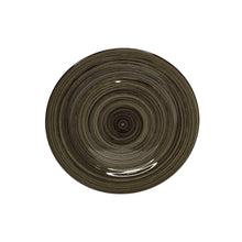 PLATO BASE PORCELANA CAFE GRISACEO 28CM MULTIMENAJE
