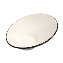 ENSALADERA CONICA PORCELANA CAFE GRISACEO 26X25,5X11CM MULTIMENAJE