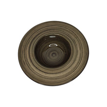 PLATO PASTA PORCELANA CAFE GRISACEO 22,8X6,3CM MULTIMENAJE