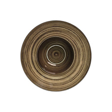 PLATO PASTA PORCELANA CAFE GRISACEO 22,8X6,3CM MULTIMENAJE
