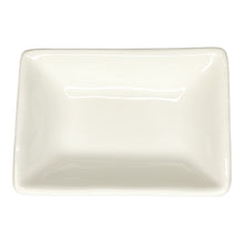 POCILLO SALSAS RECT. PORCELANA BLANCA 8,8X6,5X2,1CM MULTIMENAJE
