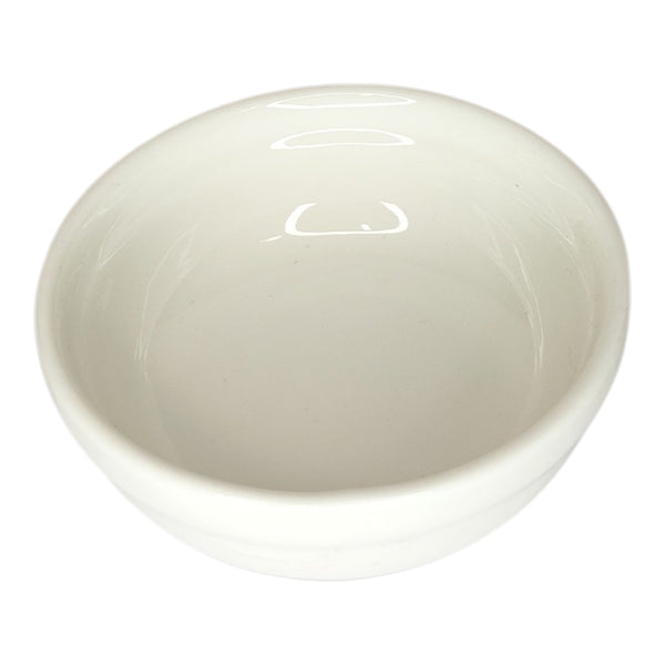 POCILLO SALSAS REDONDO PORCELANA BLANCA 8,5X3CM MULTIMENAJE