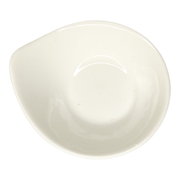 POCILLO SALSAS GOTA PORCELANA BLANCA 8,4X11CM MULTIMENAJE