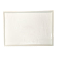 BANDEJA RECT. PORCELANA BLANCA 30,5X25X2,3CM MULTIMENAJE