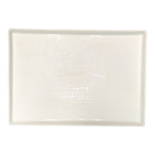 BANDEJA RECT. PORDELANA BLANCA 41X18,6X3CM MULTIMENAJE