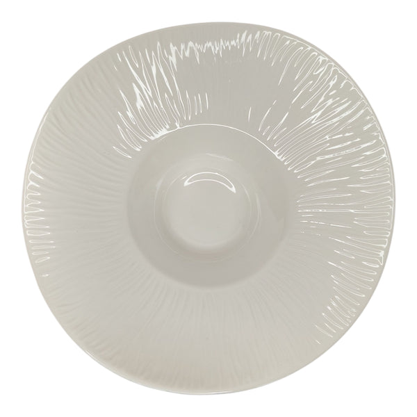 PLATO PASTA PORCELANA BLANCA 21,8X6,6CM MULTIMENAJE