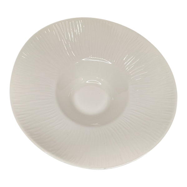 PLATO PASTA PORCELANA BLANCA 21,8X6,6CM MULTIMENAJE