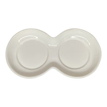 BANDEJA PRESENTACION PORCELANA BLANCA 18,5X9,9X2,4CM MULTIMENAJE