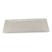 PLATO RECT. PORCELANA BLANCA 35X12,5CM MULTIMENAJE