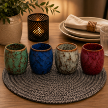 VASO CERAMICA COLORES 5,8X8,2CM MULTIMENAJE