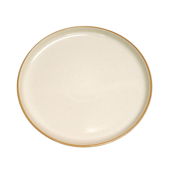 PLATO ENTRADA CERAMICA BEIGE 20CM MULTIMENAJE