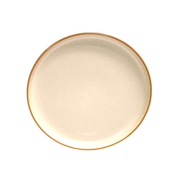 PLATO ENTRADA CERAMICA BEIGE 20CM MULTIMENAJE