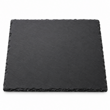 Bandeja de Pizarra Cuadrada 29,5x29,5 cm Negra Multimenaje