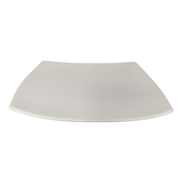 PLATO CUADRADO PORCELANA BLANCA 20 CM MULTIMENAJE