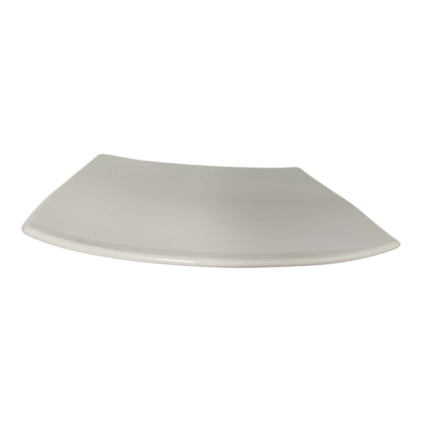 PLATO CUADRADO PORCELANA BLANCA 20 CM MULTIMENAJE